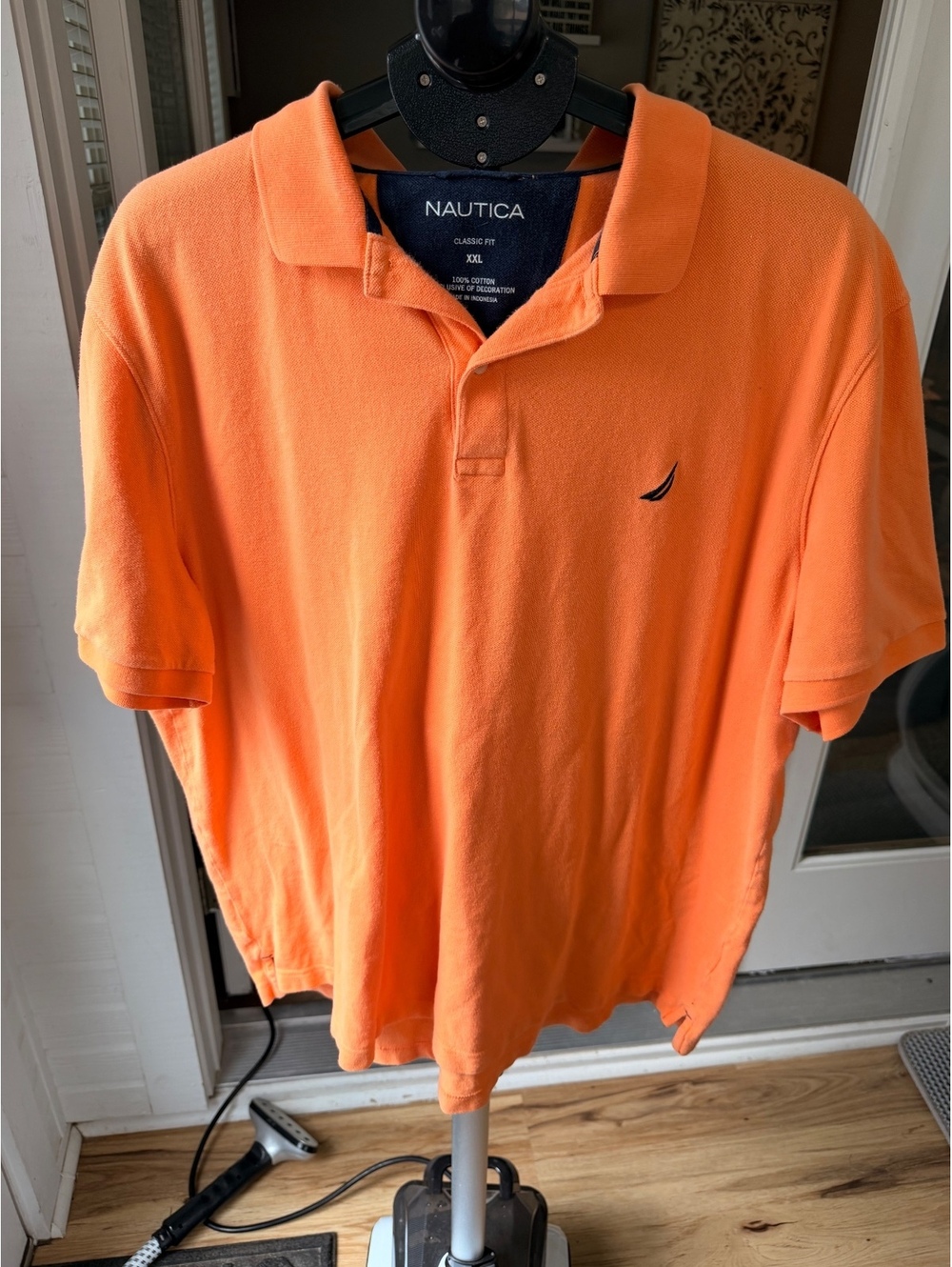 Nautica Classic Fit polo shirt orange